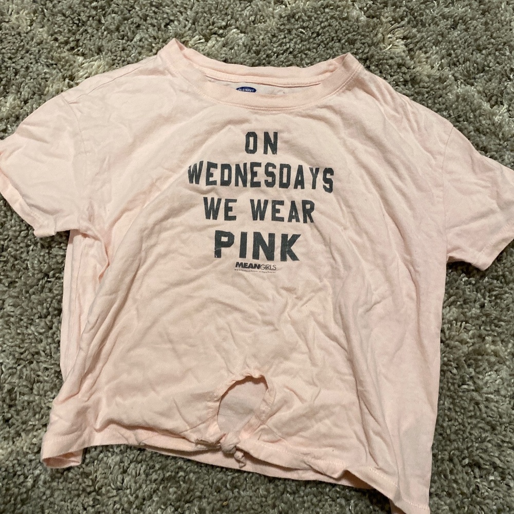 Mean girls cropped top